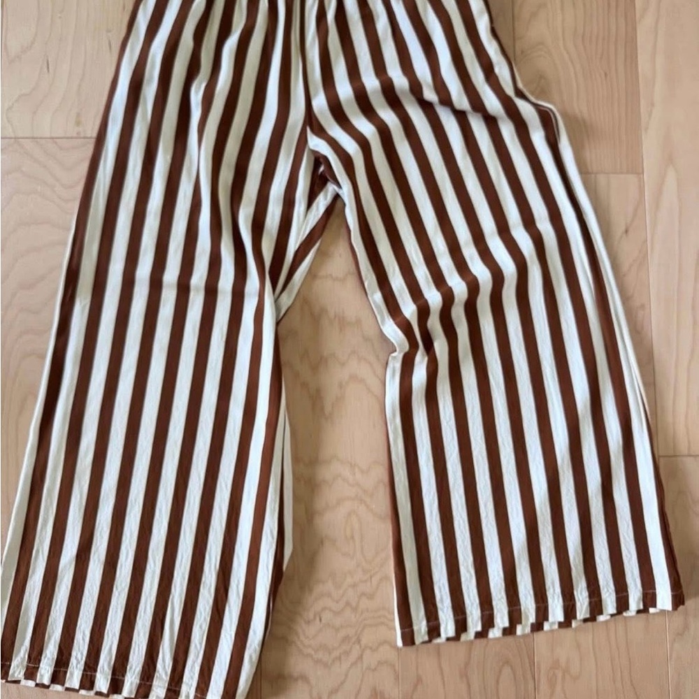 Flowy striped pants